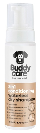 BUDDYCARE CHAMPÚ SECO PERRO 2EN1