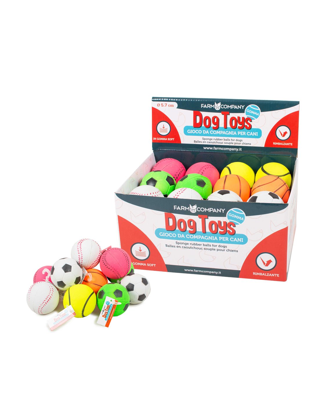 PELOTAS DEPORTES CAJA SURTIDA