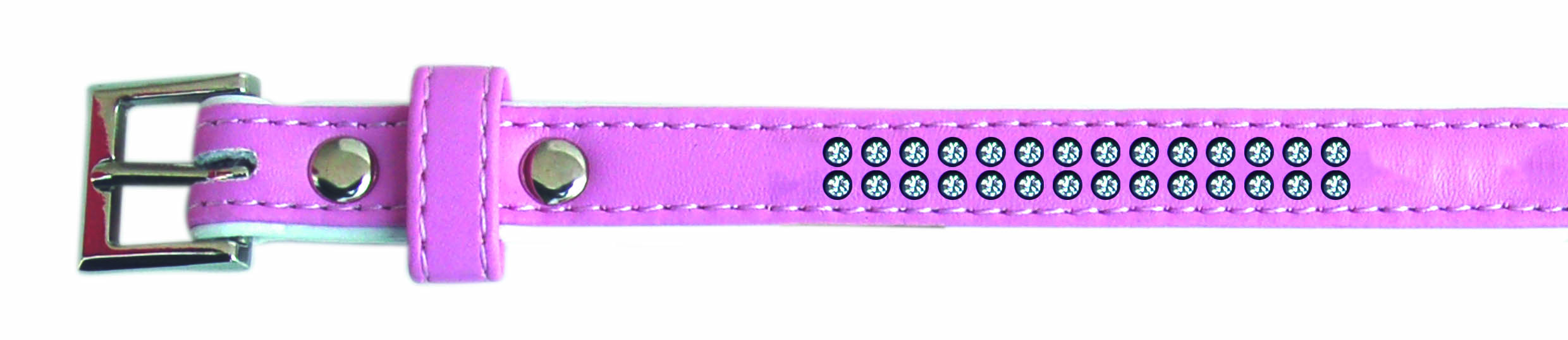 COLLAR POLIPIEL BRILLANTES