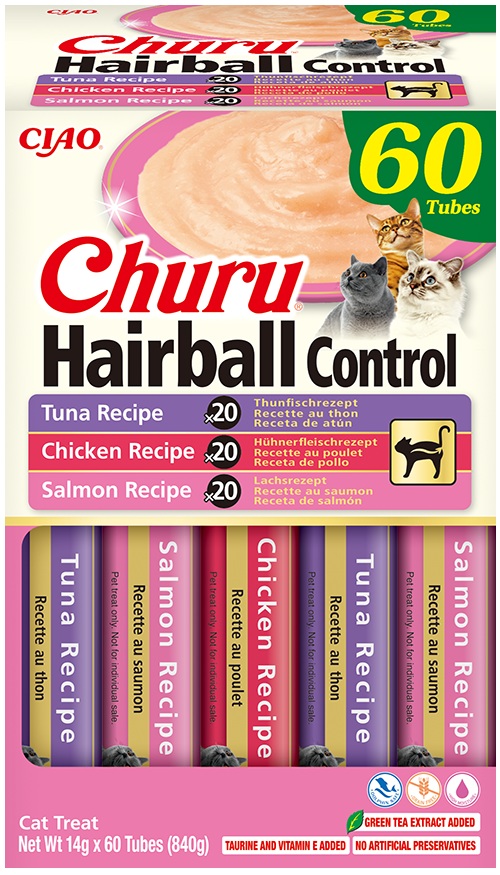 CHURU GATO CAJA VARIEDADES 60 STICKS