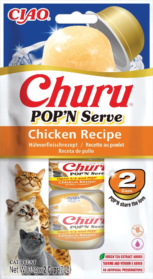 CHURU GATO POP`N SERVE