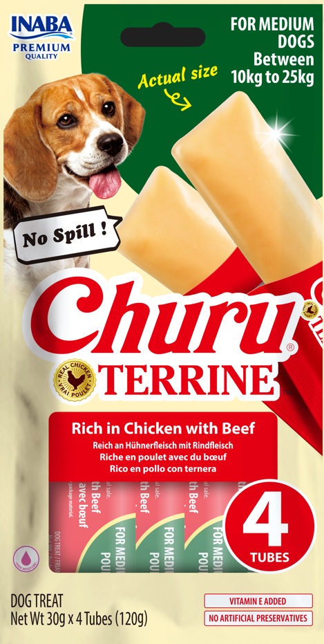 CHURU DOG TERRINE MEDIUM
