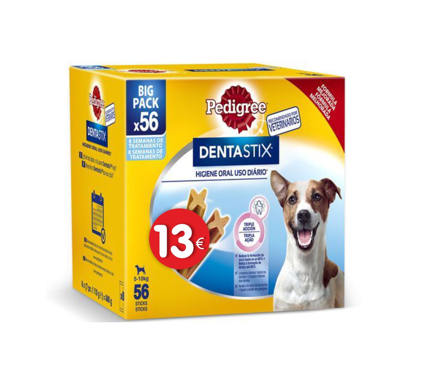 PEDIGREE DENTASTIX PACK 56 PVP ESPECIAL