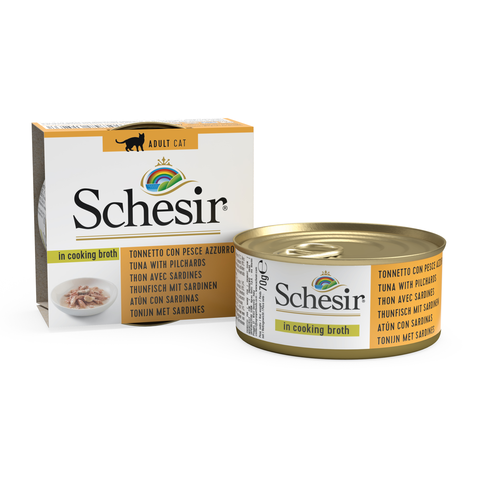 SCHESIR GATO LATA 70GR