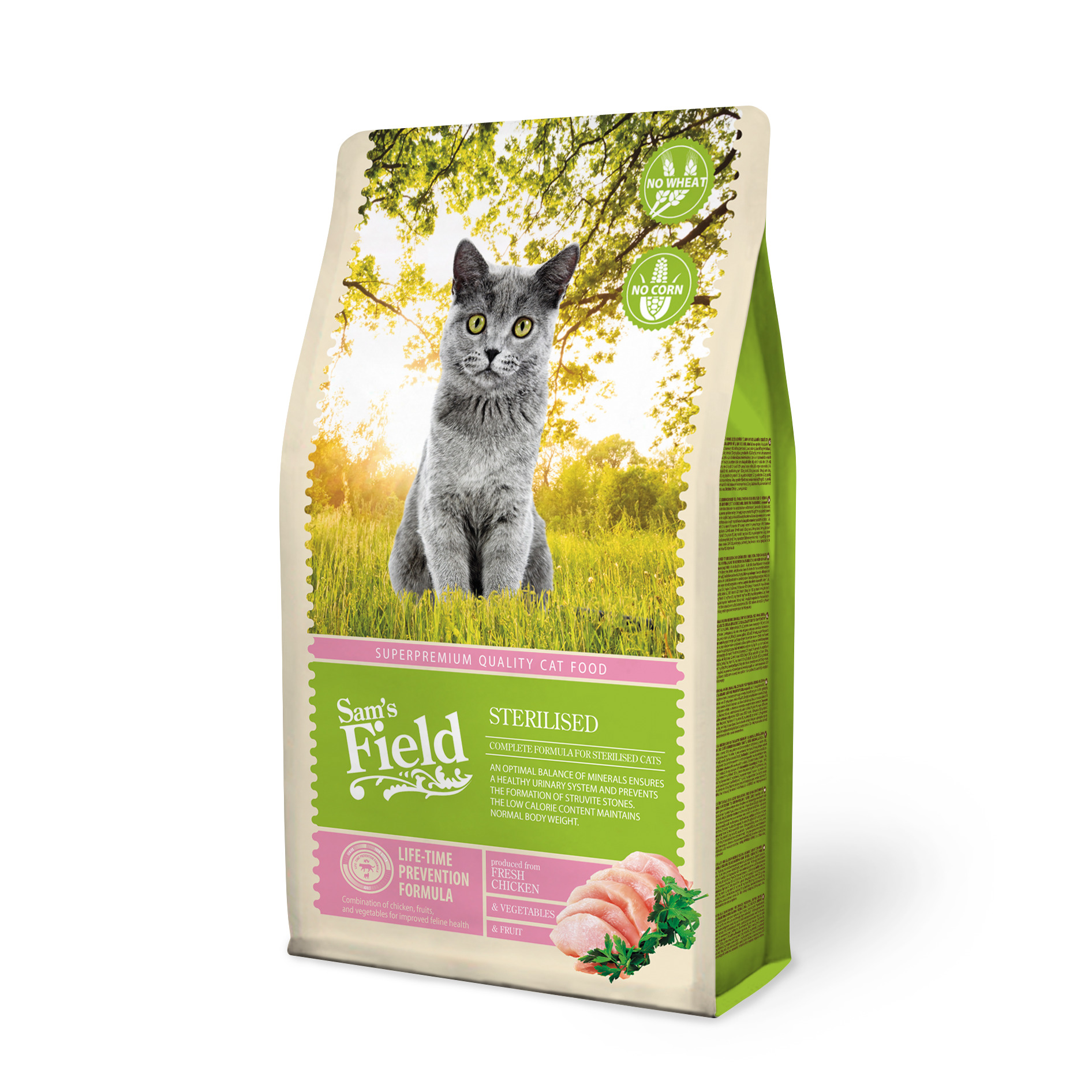 SAM´S FIELD GATO ESTERILIZADO