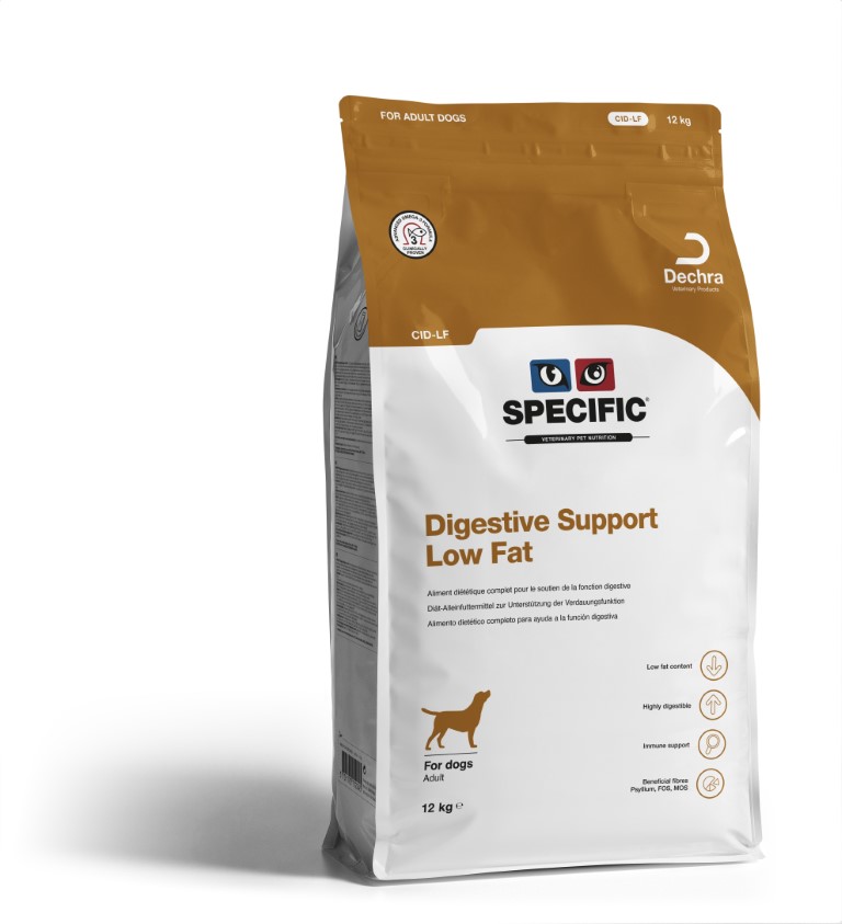 DOG DIET DIGESTIVE SUPPORT LOW FAT