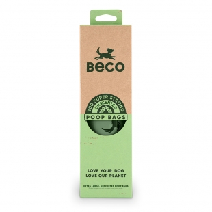 BECO BOLSAS 100% RECICLADO CAJA DISPENSADORA 300 BOLSAS