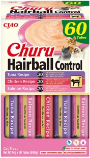 CHURU GATO CAJA VARIEDADES 60 STICKS