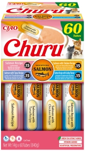 CHURU GATO CAJA VARIEDADES 60 STICKS