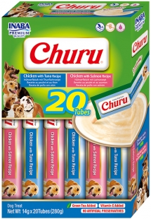 CHURU PERRO CAJA VARIEDADES 20 P