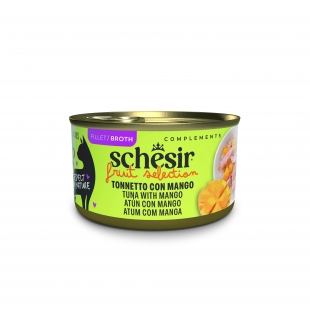 SCHESIR GATO CON FRUTAS LATA 75GR