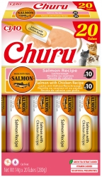 CHURU GATO CAJA VARIEDADES 20 STICKS