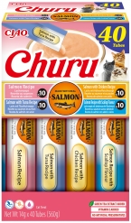 CHURU GATO CAJA VARIEDADES 40 STICKS