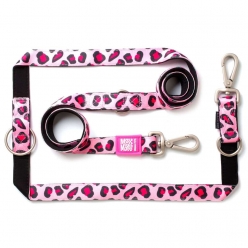 CORREA MULTI LEOPARDO ROSA