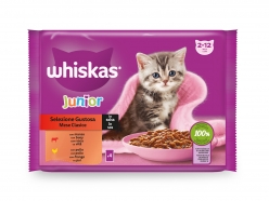 WHISKAS PACK CORE SELECCION JUNIOR