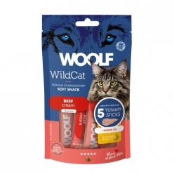 WOOLF WILDCAT SNACK EN CREMA GATO