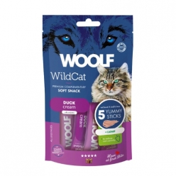 WOOLF WILDCAT SNACK EN CREMA GATO